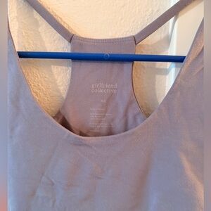 Girlfriend Collective Lilac Sports Bra Racerback